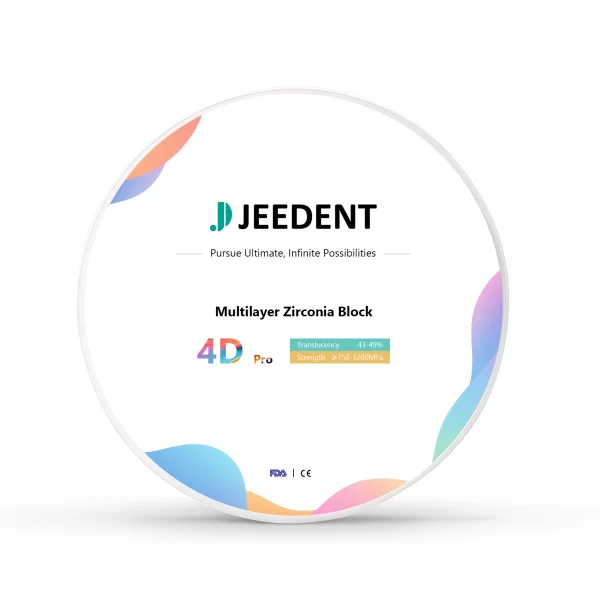 4D PRO Zirconia Blocks 95/98/AGmm Multilayer