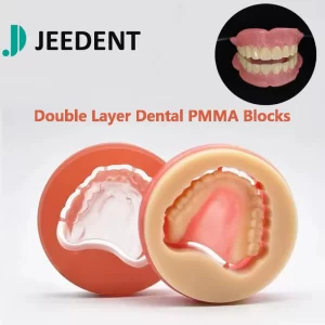 Double Layer Dental PMMA Blocks