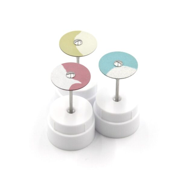 Twin-Color HP Diamond Polishers for Dental Ceramics