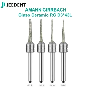 Jeedent AMANN Glass Ceramic Milling Burs