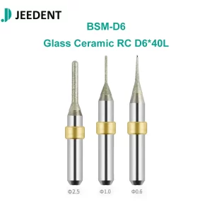 Jeedent BSM-D6 Glass Ceramic Milling Burs