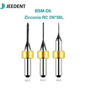 Jeedent BSM-D6 Zirconia Milling Burs