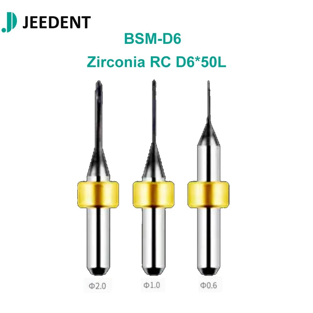 Jeedent BSM-D6 Zirconia Milling Burs
