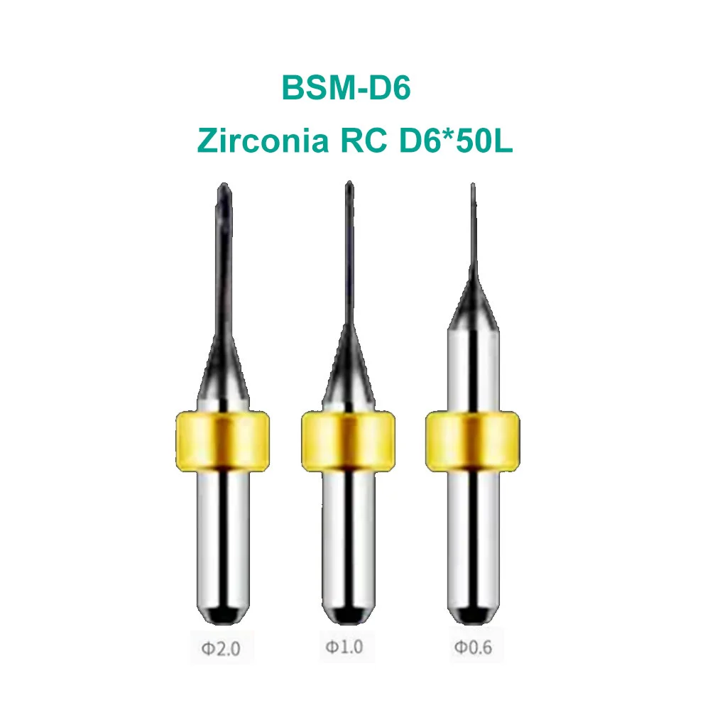 Jeedent BSM-D6 Zirconia Milling Burs