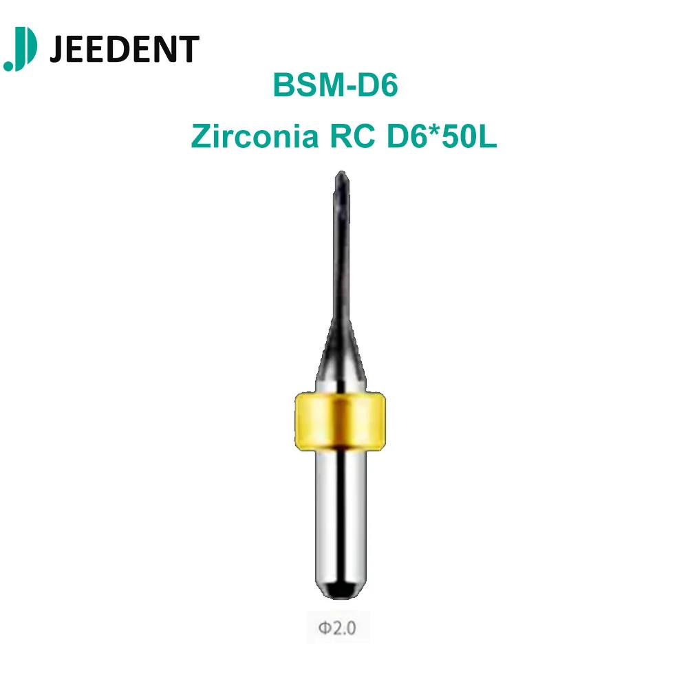 Jeedent BSM-D6 Zirconia Milling Burs