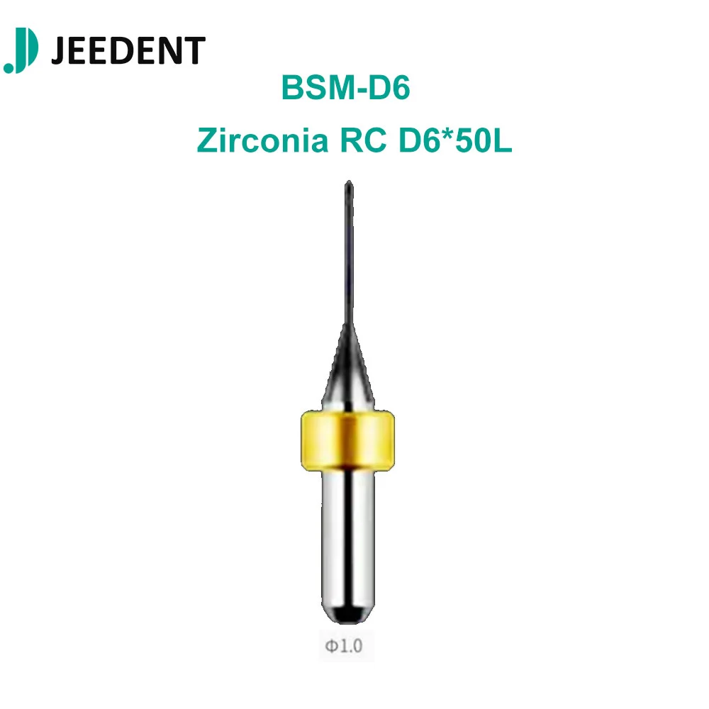 Jeedent BSM-D6 Zirconia Milling Burs