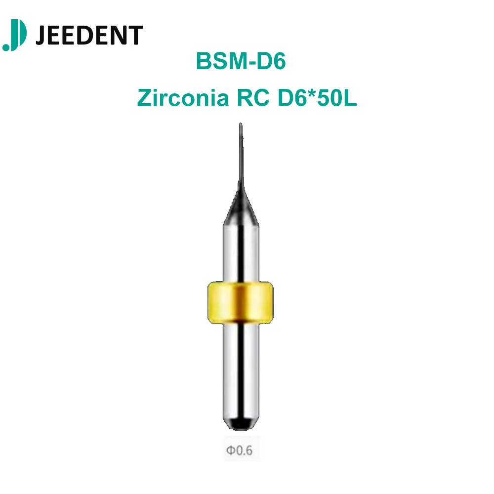 Jeedent BSM-D6 Zirconia Milling Burs