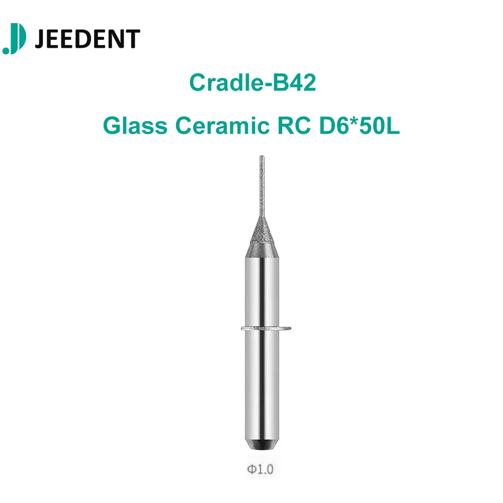 Jeedent Cradle-B42 Glass Ceramic Milling Burs
