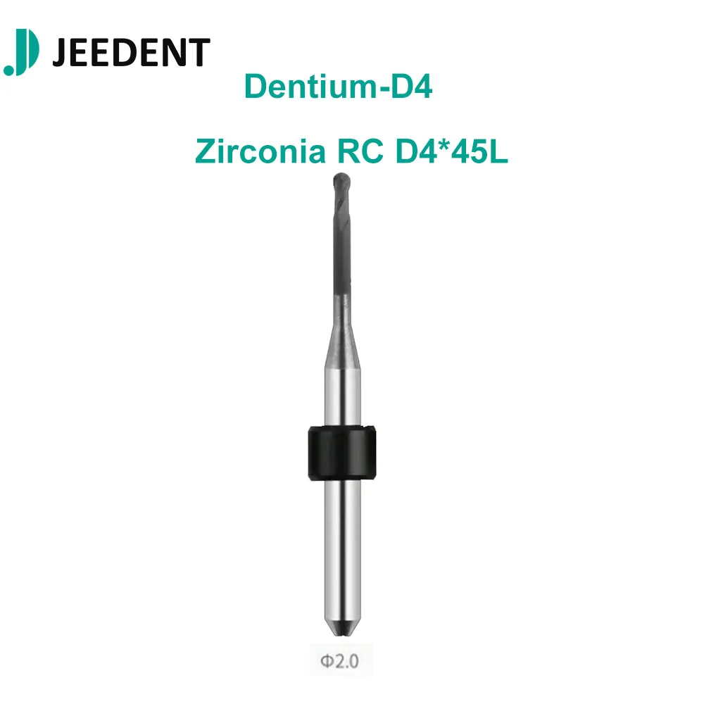 Jeedent Dentium-D4 Zirconia Milling Burs
