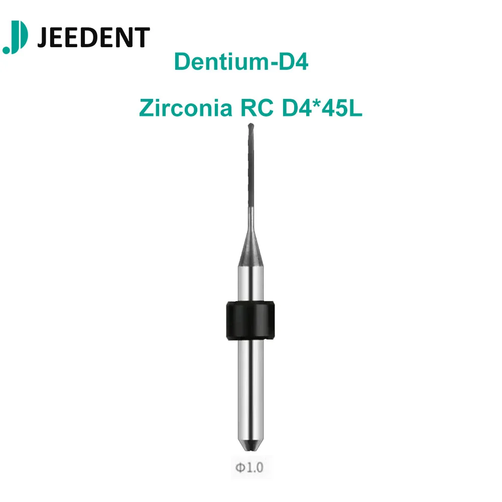 Jeedent Dentium-D4 Zirconia Milling Burs