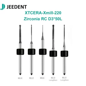 Jeedent XTCERA-Xmill-220 Zirconia Milling Burs