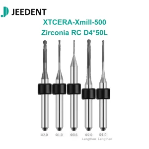 Jeedent XTCERA-Xmill-500 Zirconia Milling Burs
