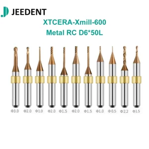Jeedent XTCERA-Xmill-600 Metal Milling Burs