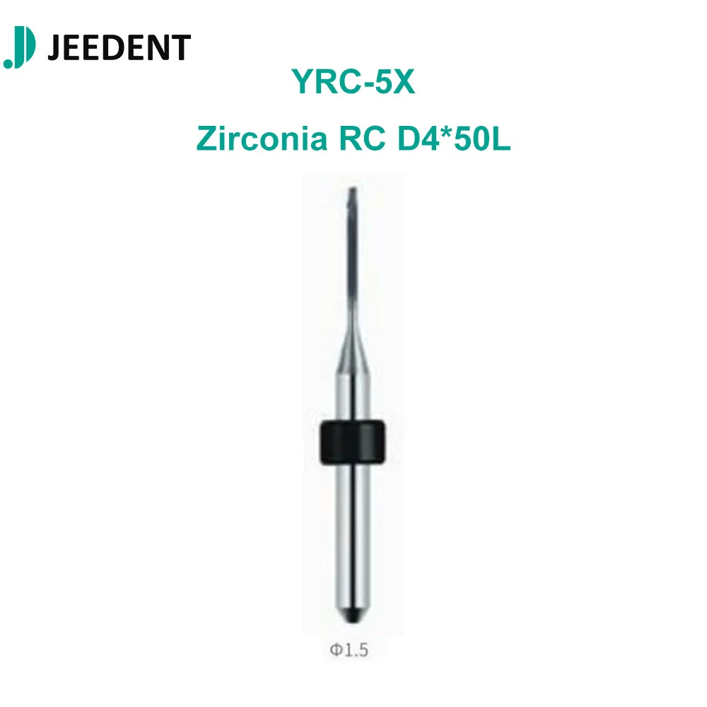 Jeedent YRC-5X Zirconia Milling Burs