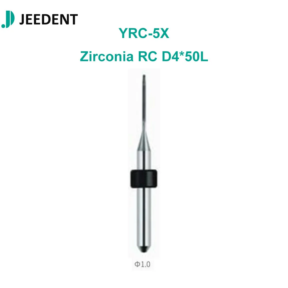 Jeedent YRC-5X Zirconia Milling Burs
