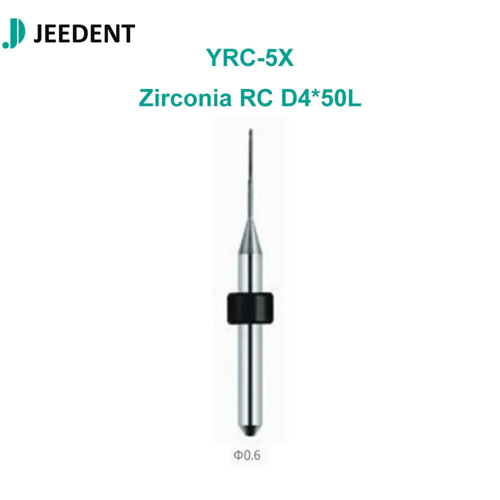 Jeedent YRC-5X Zirconia Milling Burs