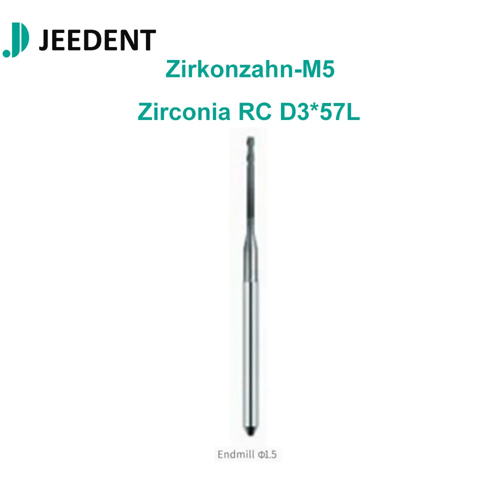 Jeedent Zirkonzahn-M5 Zirconia Milling Burs